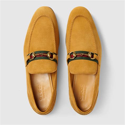 gucci loafers mens suede|men's gucci loafers outlet.